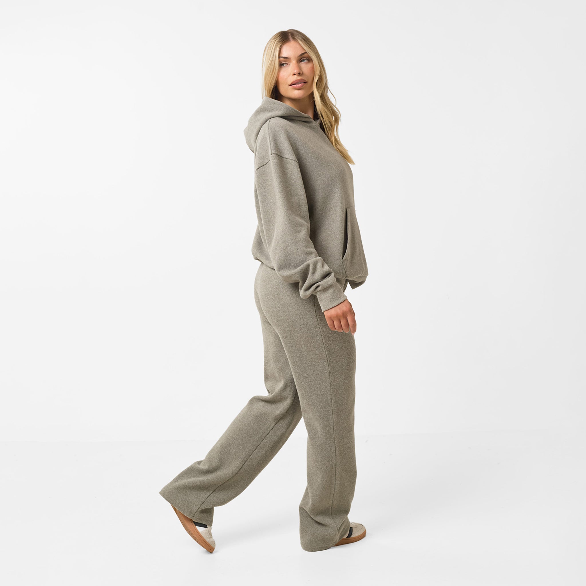 Soft Knit Tracksuit I Dark Olive