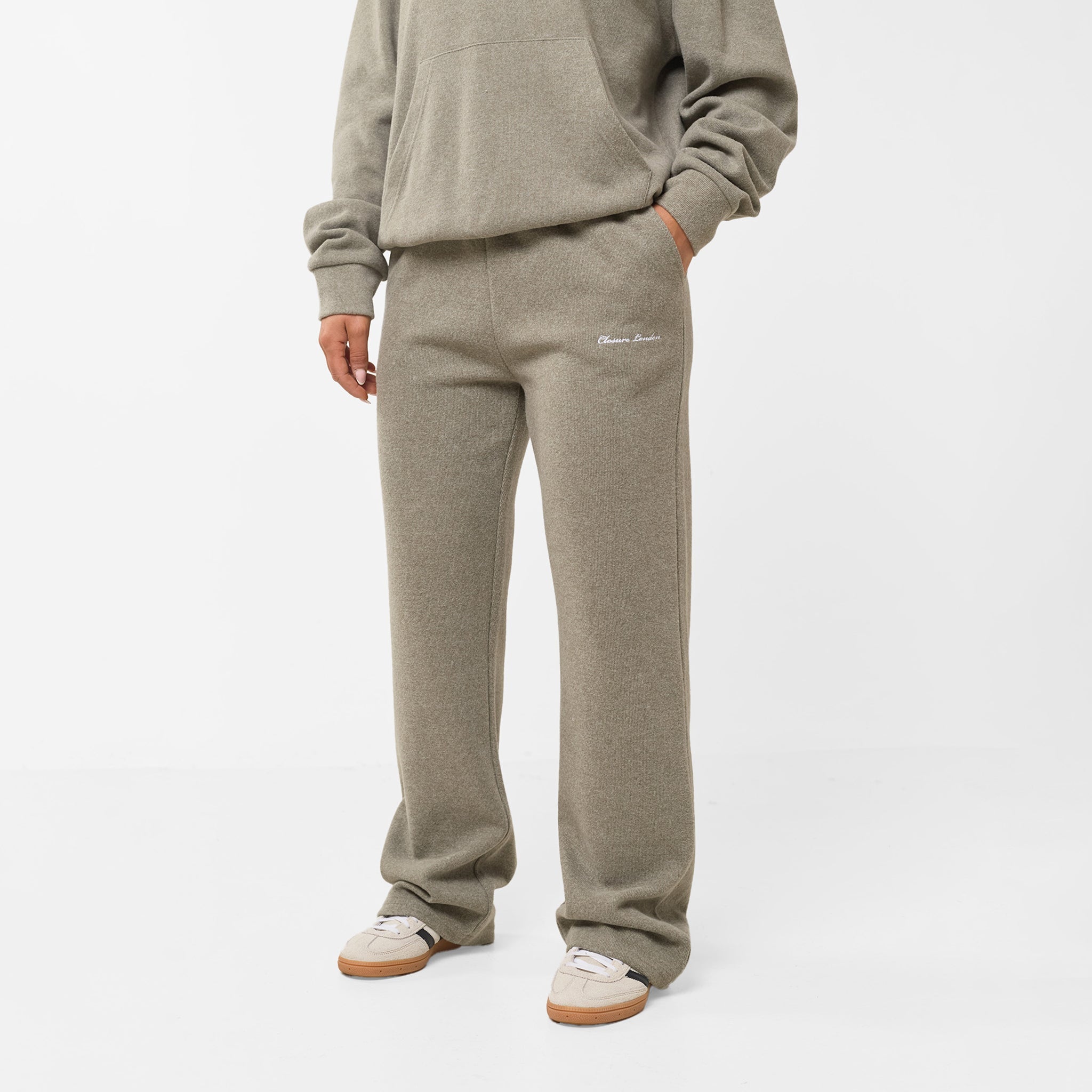 Soft Knit Tracksuit I Dark Olive