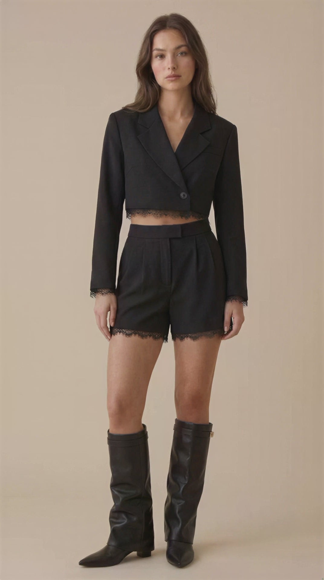 Conjunto Encaje Noir